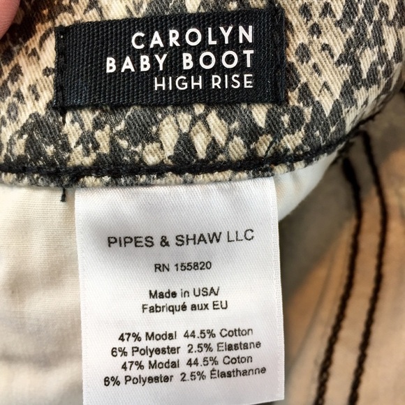 Veronica Beard Carolyn High-Rise Baby-Boot Jeans - Picture 13 of 13